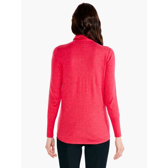 Nic+Zoe Twinkle Turtleneck Sweater Size XS - Picture 3 of 6